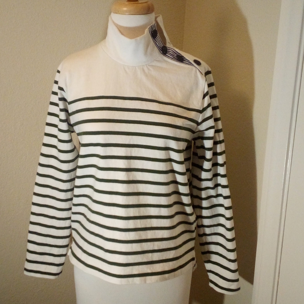 J. Crew Preppy Stripes Sweater